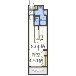 ガレリア加島の物件間取画像